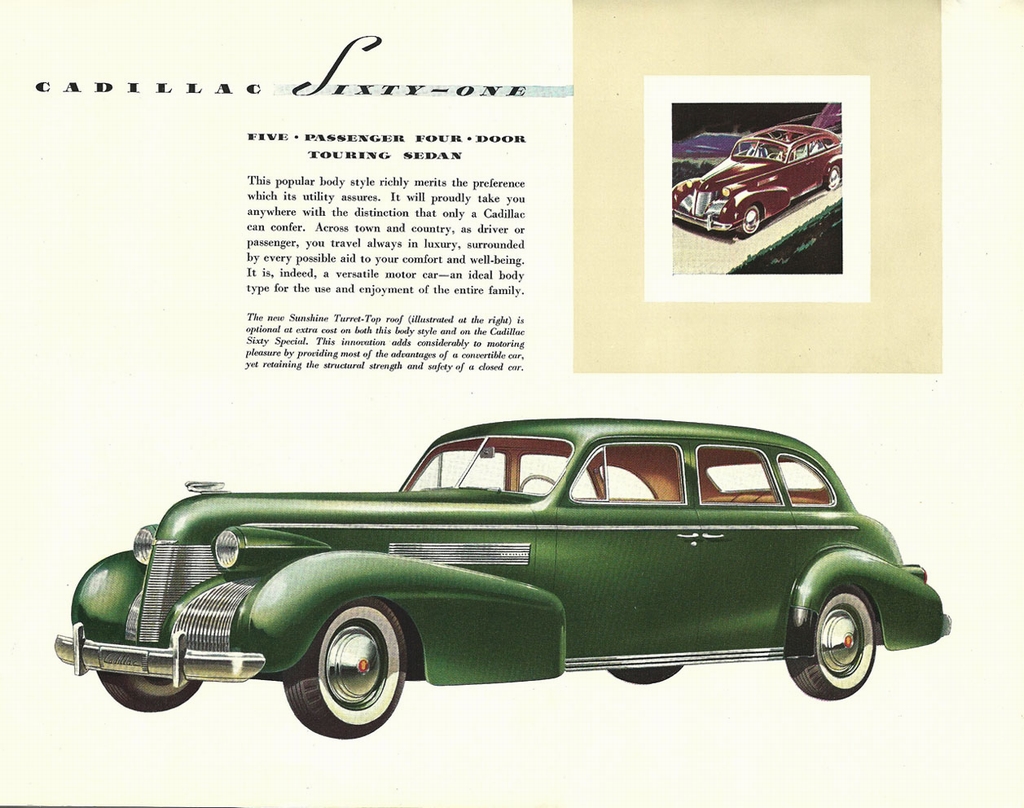 1939 Cadillac Brochure Page 4